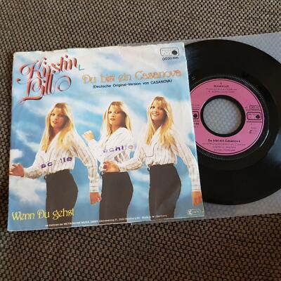 Kirstin Lill - Du bist ein Casanova 7'' Single/ Luv Coverversion