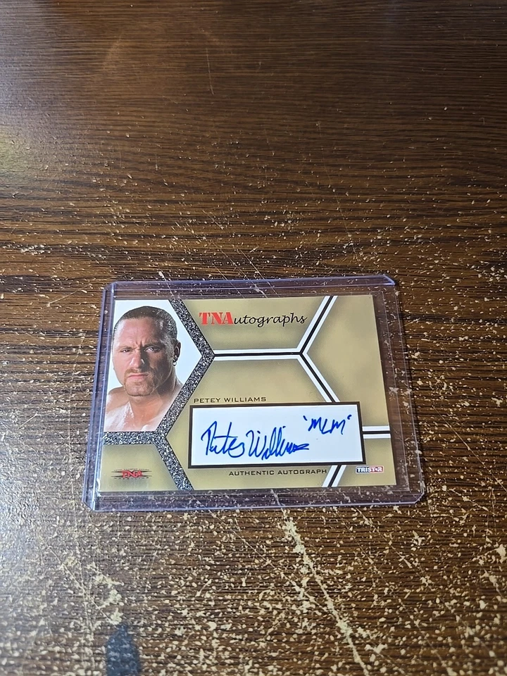 2008 Tristar TNA Petey Williams Auto With MLM Inscription - Image 3 of 4