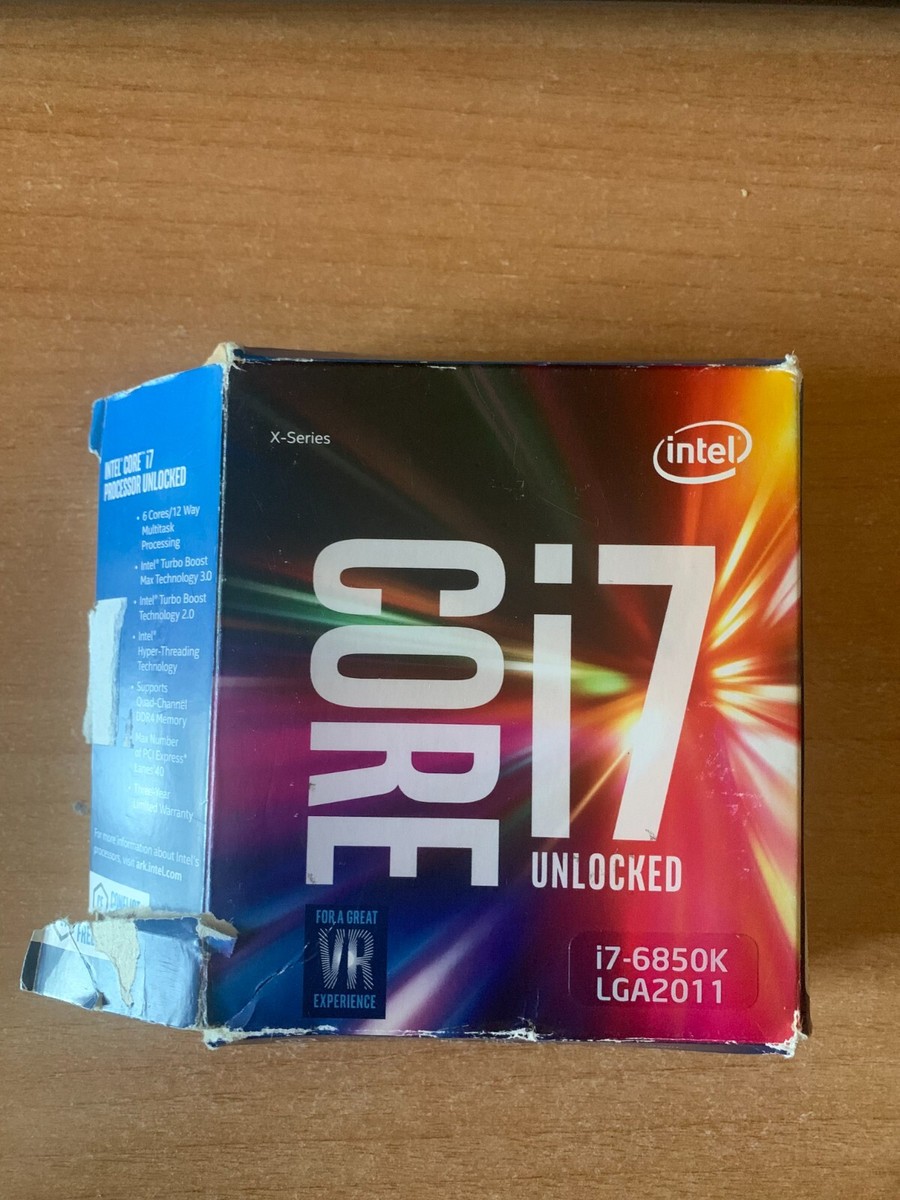 Intel Core i7 6850K 3.6GHz Hexa-Core (BX80671I76850K