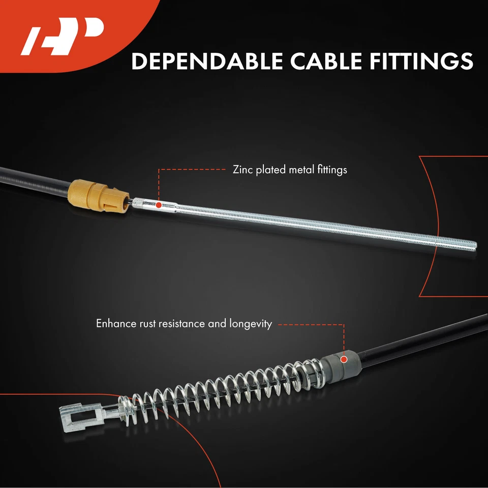 New Rear LH Parking Brake Cable for Chevy Silverado 2500 HD GMC Sierra 2500 HD — 第 4/4 张图片