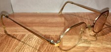Vintage Vista Octagon Woman  s 1/20 12K GF Gold Eyeglasses Mid-Century 51 19 140