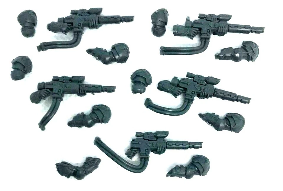 GAMES WORKSHOP Astra Militarum Tempestus Scions storm trooper x5 hot shot lasguns hotshot