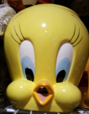 Warner トゥイーティ クッキージャー トゥイーティー クッキージャー 陶器製 tweety ルーニー