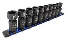 3/8" Drive Metric Nano Pinless Universal Impact Sockets  78344