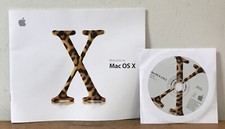 Vintage 2002 Apple Mac OS X Upgrade Install Discs Manual Version 10.2 Jaguar