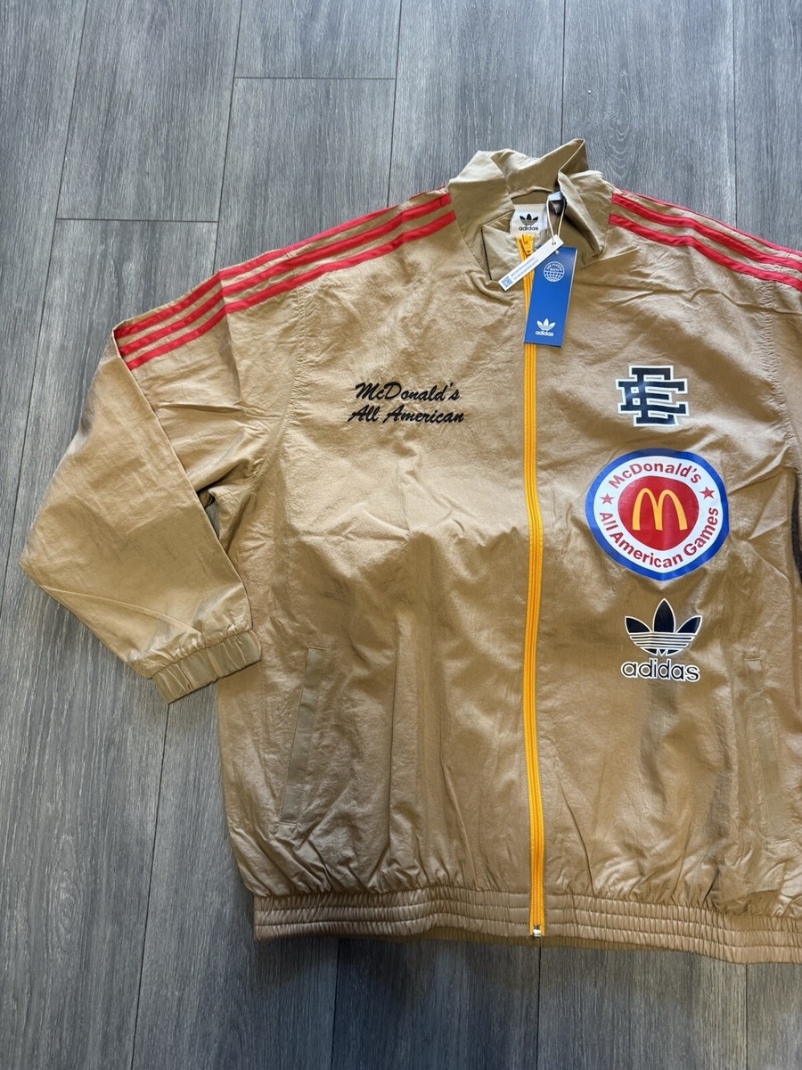 New RARE Adidas x Eric Emanuel McDonalds All American Games Jacket