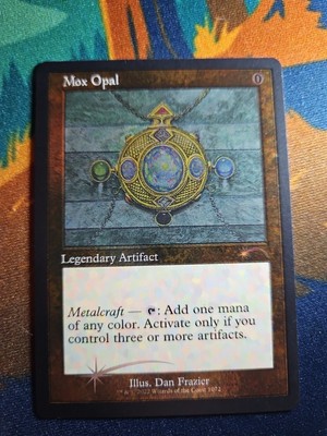 Mox Opal *ETCHED FOIL* Secret Lair Dan Frazier Mox Box MTG NM MINT