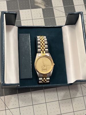 Jostens Montreux Quartz Owens Corning Mens Watch In Box
