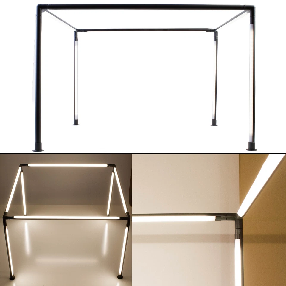 Светодиодная витрина, горизонтальный четырехполюсный светильник для витрины 13 дюймов 17 дюймов 29 дюймов FY-Q - Изображение 2 из 4