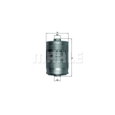Kraftstofffilter KNECHT KL 36 für AUDI VW VAG  CUPRA