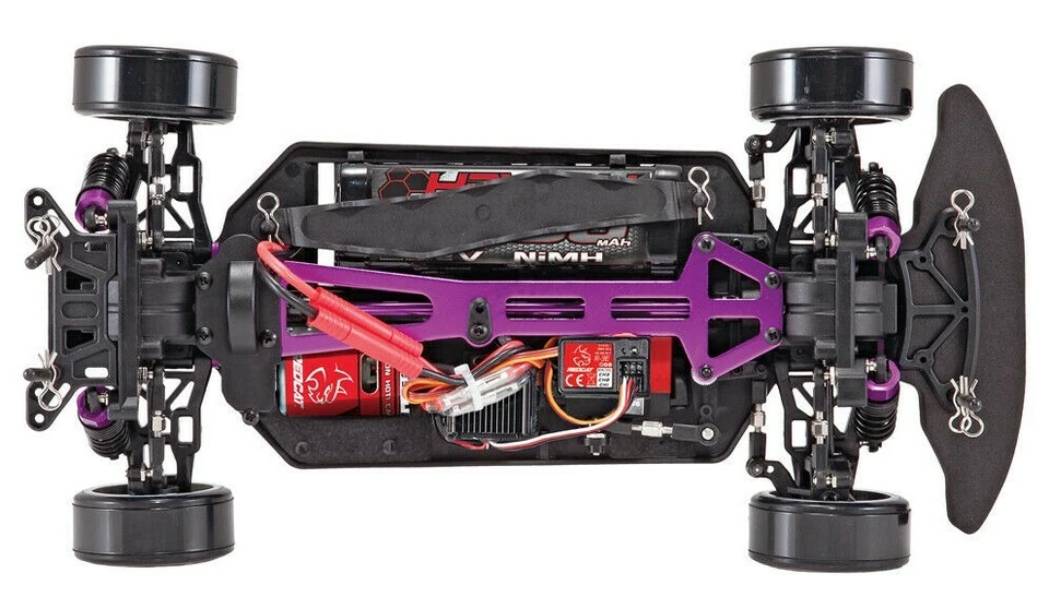 Ford Mustang GT Lightning EPX Drift 66 pintado personalizado 1/10 4x4 RC Drift Car RTR Foto 4 de 4