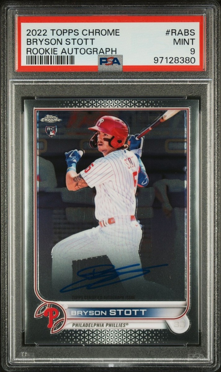 その他 Topps Bryson Stott auto PSA9 RC その他 Topps Bryson Stott auto PSA9 RC 🔥 Bryson Stott RC