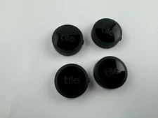 [4-PACK] TILE STICKER BLUETOOTH TRACKER FINDER & ITEM LOCATOR [RE-42001]