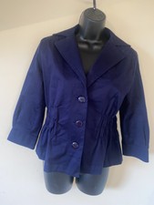 Joan Rivers Navy Blazer Size S