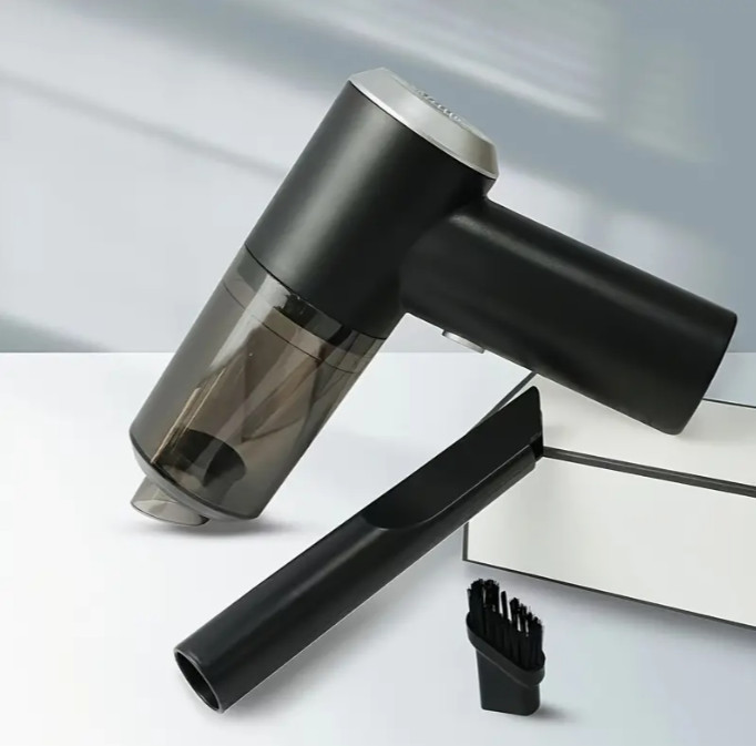 Aspirateur intelligent pour poils d'animaux domestiques et tapis de salon en couleur noir