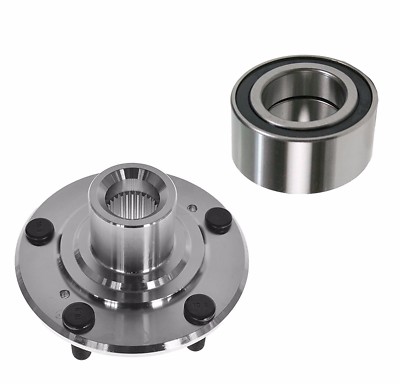 Front Wheel Hub Bearing Kit Fits 2018-2013 Ford C-Max, 2018-2012 Ford Focus