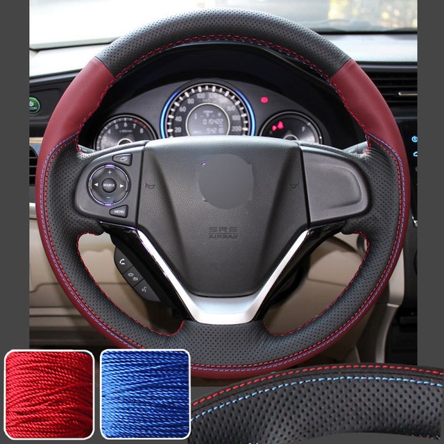 Specific Steering Wheel Cover SelfStitch Wrap for Honda CRV CRV 2012