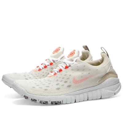 Nike Free Run Trail Crater Size 7 Mens Training White Cream Stone DC4456 100 