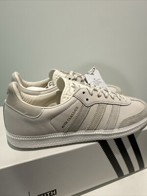 NEW Kith Classics x Adidas Samba Cloud White Orbit Grey
