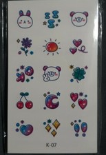 425  pc. Girls Temporary Tattoos party Favors 30 sheets bears unicorns prizes