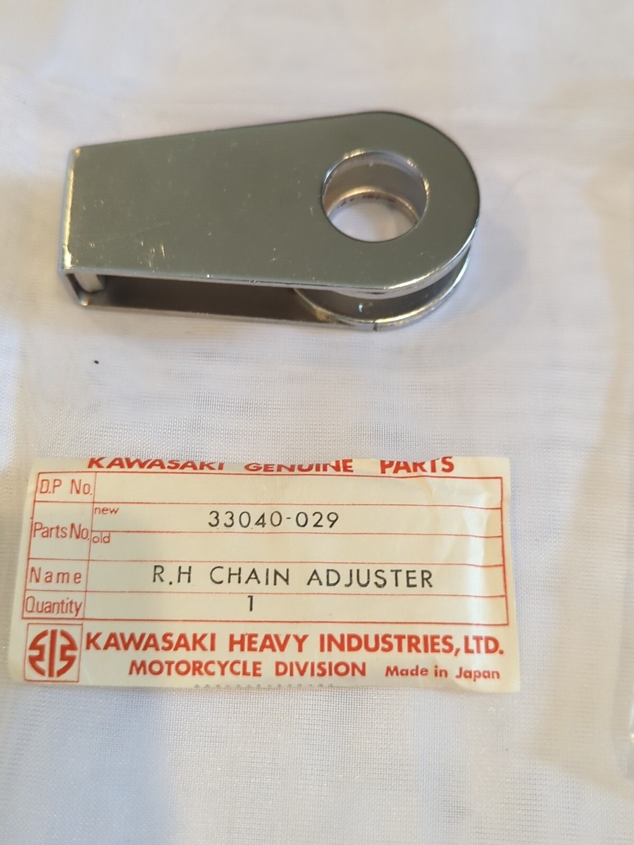 NOS OEM KAWASAKI Right Chain Adjuster H1 KH Mach III KH500 1969-76