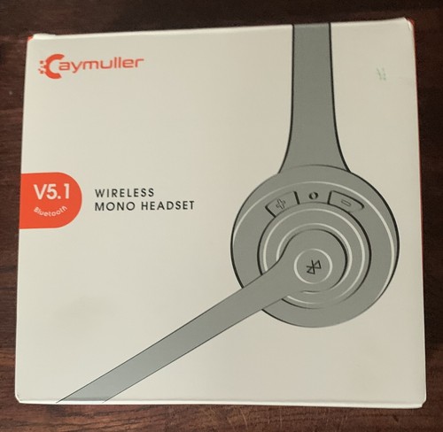 NOB Caymuller Wireless Mono Headset - V5.1 - Bluetooth DT628-US-S, black - Zdjęcie 2 z 2