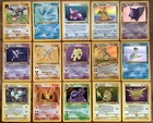 Pokemon Fossil Rare Holo cards Dragonite Gengar Moltres Raichu you Choose