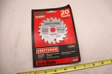 Craftsman C200 3 3/8" 20   Carbide Saw Blade for cordless saws. # 932282 New
