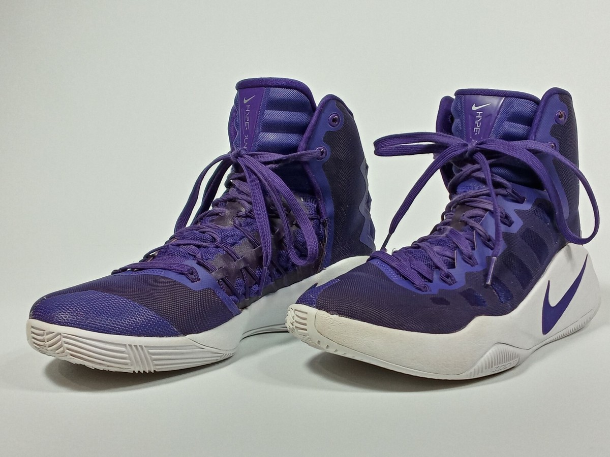 Nike Men's Hyperdunk Purple White Basketball Shoes 844391