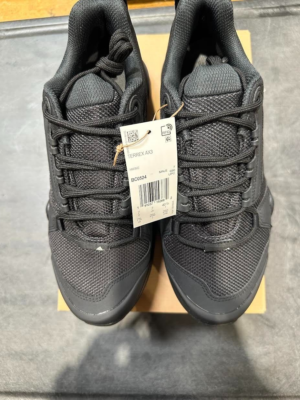 Adidas Mens Terrex Ax3 Black/Black/Carbon Hiking Shoes Size 7.5