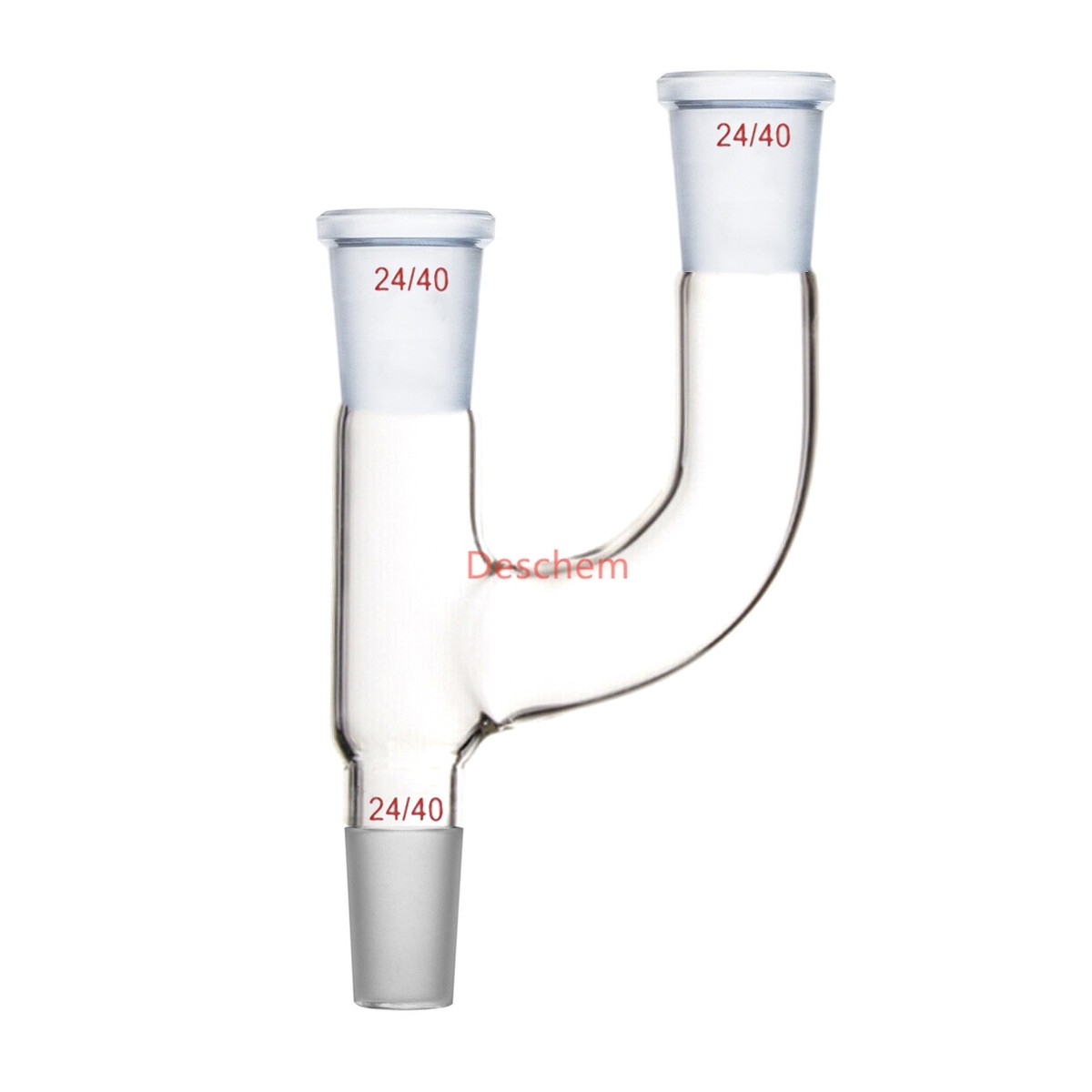 B●scientifica　306-14-4 24/40,3-Way Glass Claisen Adapter,Laboratory Chemistry