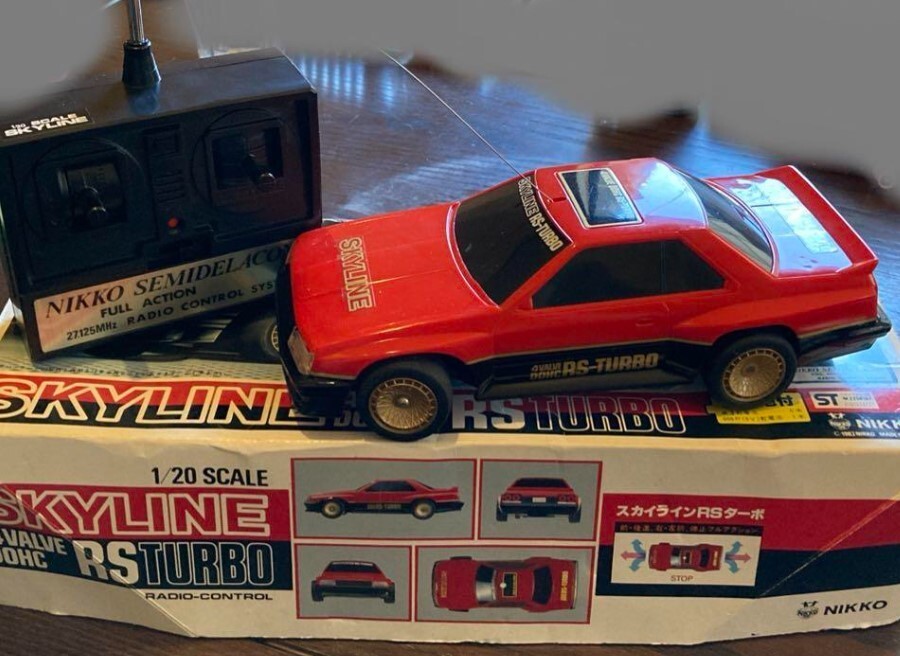 NIKKO Radio Control Nissan Skyline RS Turbo SEMIDELACON W NIKKO Radio Control Nissan Skyline RS Turbo SEMIDELACON W