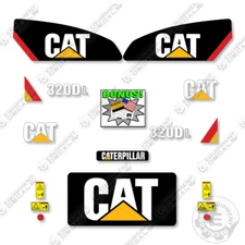 Fits Caterpillar 320DL Decal Kit Excavator Decals Reproduction Stickers (320 DL)