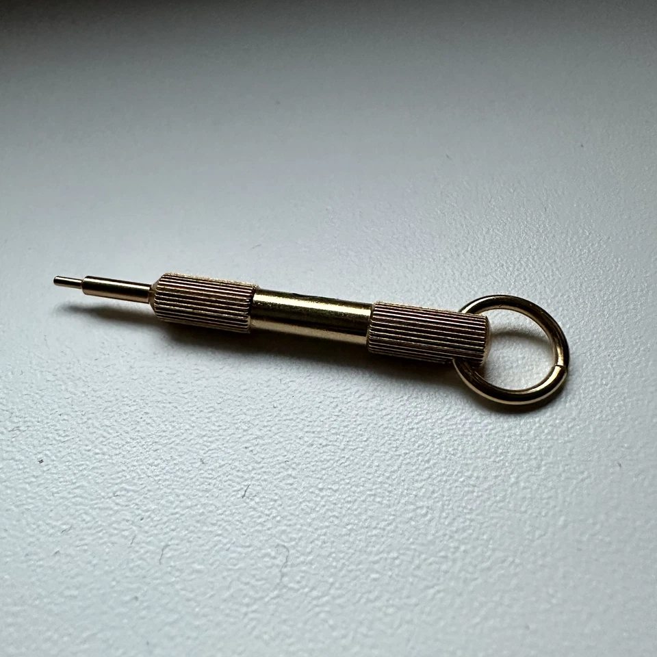 Золотая деталь булавки толкателя Bertolucci - Изображение 2 из 3