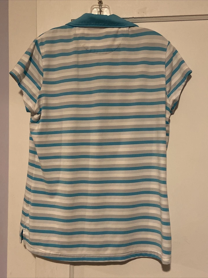 Camiseta de tenis de golf grande para mujer Pebble Beach Dry Luxe Performance ¡USADA EN EXCELENTE ESTADO! Foto 4 de 4