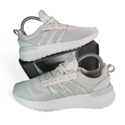 Adidas Racer TR21 J 'White Blue Tint' Sneakers GY6737 Youth 5 Women's 6