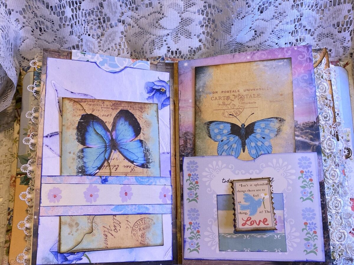 Delicate Floral, Chunky Junk Journal, Lace, Wallpaper Delicate Floral, Chunky Junk Journal, Lace, Wallpaper