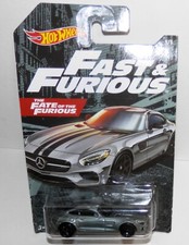 Hot Wheels Fast & Furious Fate of the Furious '15 Mercedes-AMG GT #GDG44 NIP