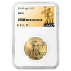 2024 $25 American Gold Eagle 1/2 oz NGC MS70 ALS Label