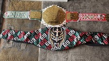 WWE Rey Mysterio Signature Series Replica Title Belt (WWE Shop Authentic) SIGNED
