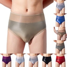 Sheer Oil glänzend Männer Höschen Slip Str...