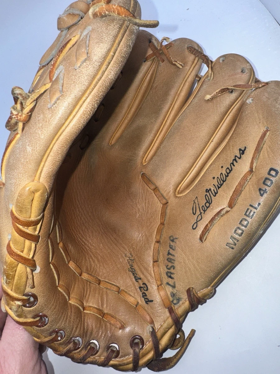Sears Ted Williams カバーオール ブラウン TALON Ted Williams Vintage Baseball Gloves for sale | eBay