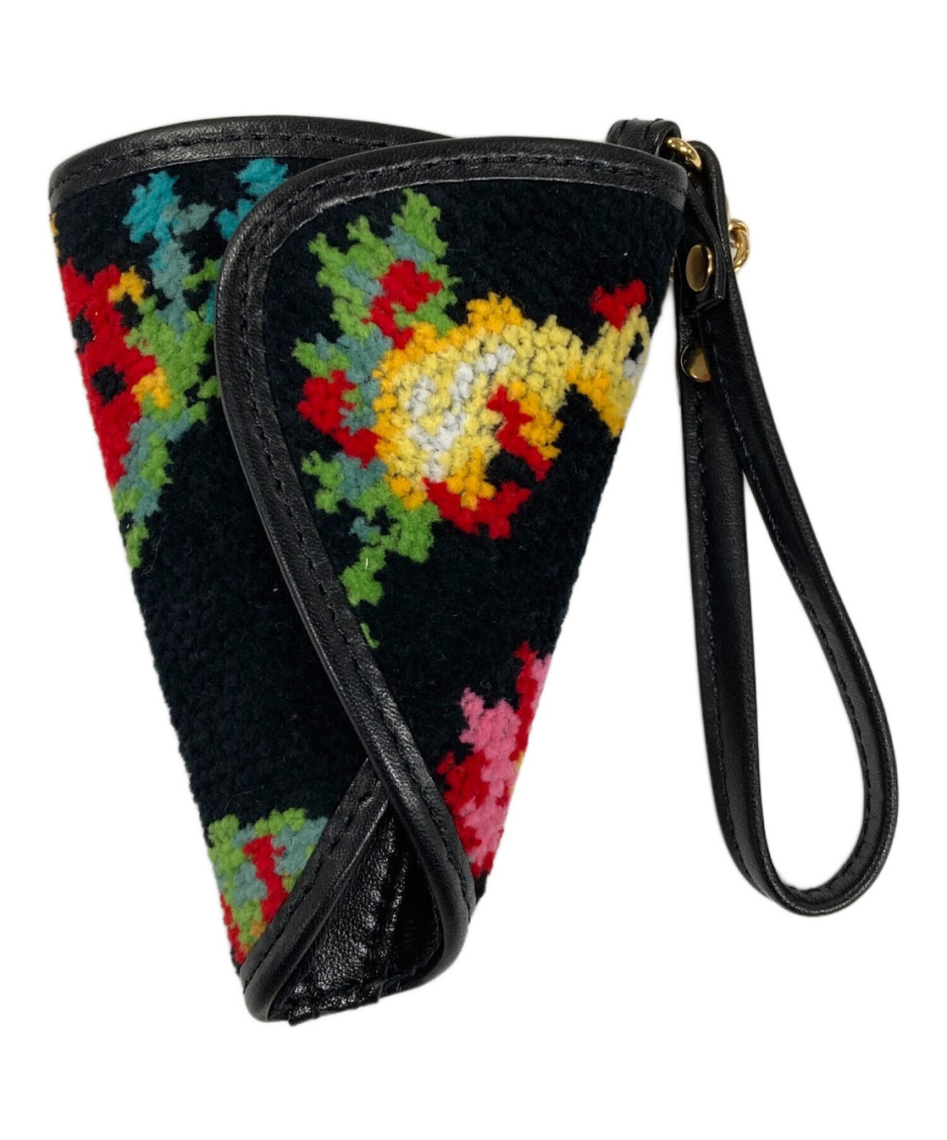 Authentic FEILER Heidi 4-ring Key Case  Black Wom… - image 1