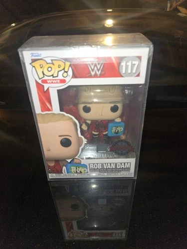 ​WWE Funko Pop! Rob Van Dam #117 RVD Exclusive w/ MITB Briefcase + PROTECTOR