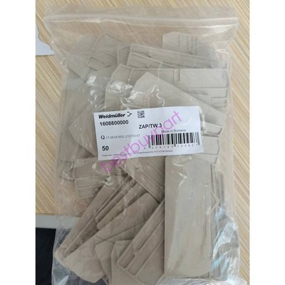 50pcs/Bag New Weidmuller ZAP/TW3 1608800000 Wiring Terminals Accessories#QW