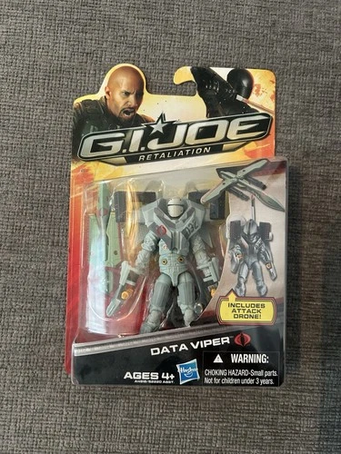 2012 Hasbro GI Joe25 50 ARAH Retaliation Cobra Data Viper Trooper figure NEW