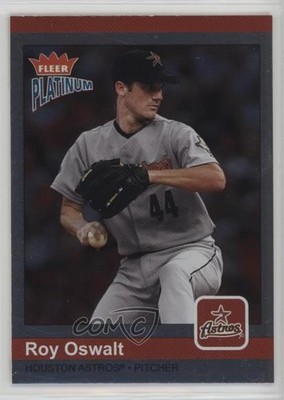 2004 Fleer Platinum Platinum Finish /100 Roy Oswalt #108 0nr3
