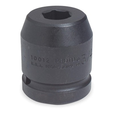 PROTO J07535 Impct Skt,Steel,Blk Oxd,2 3/16 in 1GG72
