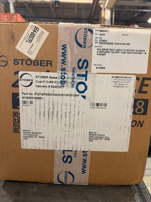 Stober P331SPSS0030KX301VF0010MF Planetary Gearhead 3:1 Ratio 4500RPM Max-Factor