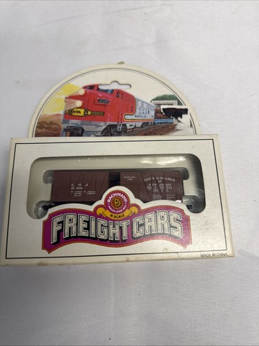 Vagón de carga vintage Bachmann escala N CNJ Central Railroad Nueva Jersey #17239 | Condition: Used